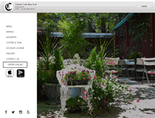 Tablet Screenshot of cloistercafe.com
